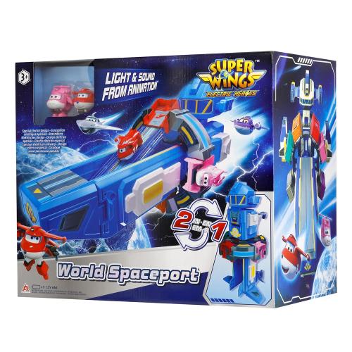 Игровой набор Пусковая станция Мировой космодром SuperWings EU780810 фото 4