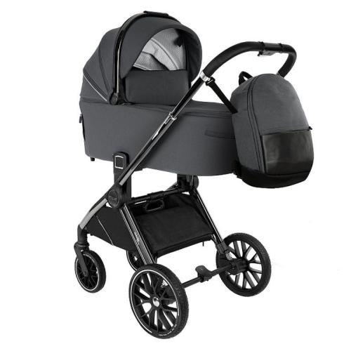Коляска 2 в 1 Pituso Mayla Luxury LXR/555-D.GREY Dark Grey