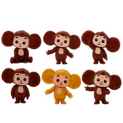 Фигурка тянучка Чебурашка 7 см Funky Toys CHE240 1
