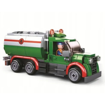 Конструктор пластмассовый  Город Бензовоз Sluban M38-B0878 3