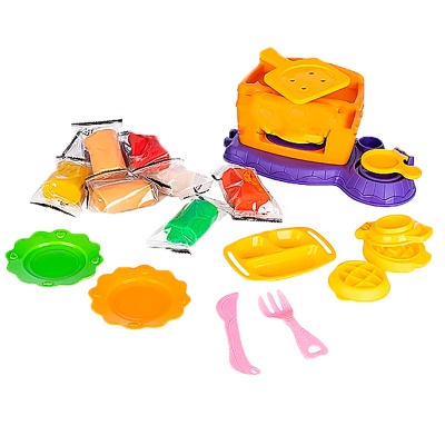 Набор для лепки Тесто пластилин Веселая пиццерия Genio Kids TA2103 1