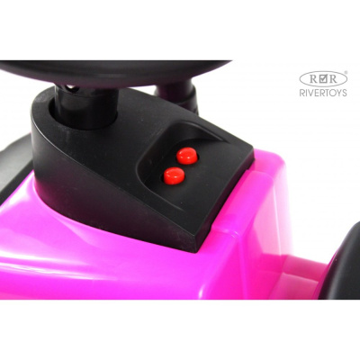 Детский толокар RiverToys G101GG розовый