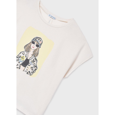 Футболка Mayoral 6010/11 молочный 03