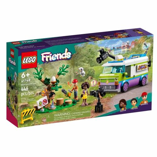 Конструктор Lego Friends 41749 Фургон отдела новостей фото 5