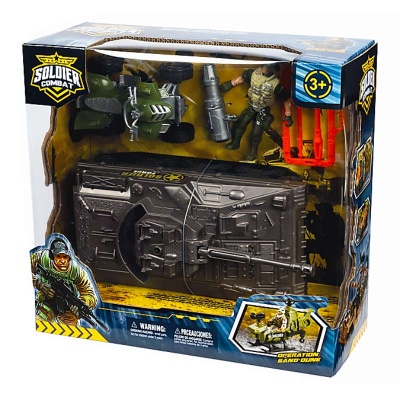 Игровой набор танк квадроцикл солдатик 1000488 2