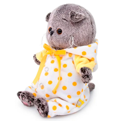 Игрушка Кот Басик baby в комбинезончике Budi Basa BB-043 2