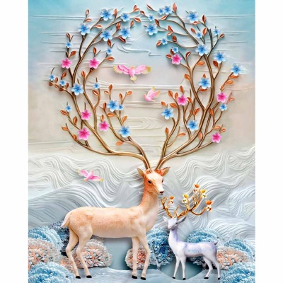 Картина по номерам Предвестники весны Рыжий кот ХК-6876 2