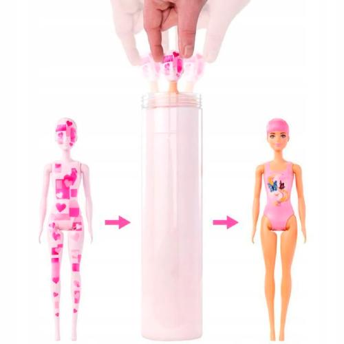 Кукла сюрприз Барби цветное перевоплощение 29 см Mattel HJX55 фото 3