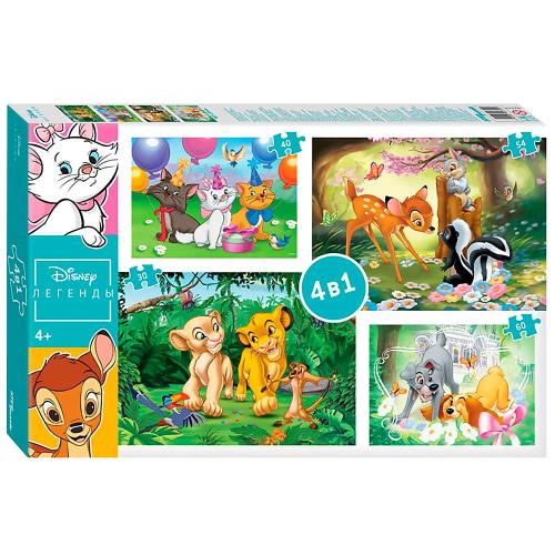 Пазл Puzzle 4в1 Легенды Disney Step Puzzle 92319