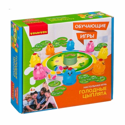 Настольная игра Голодные цыплята Bondibon ВВ3459