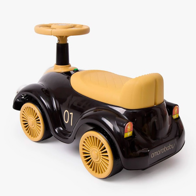 Толокар звук свет Amarobaby Retro черный/бежевый 2