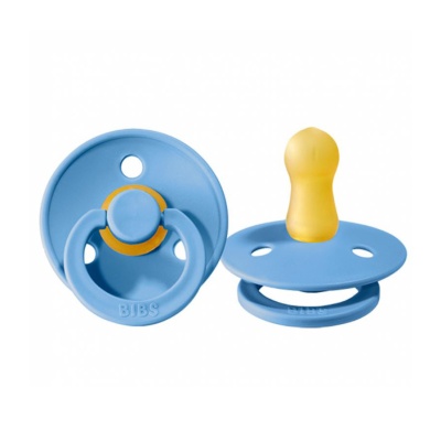 Соска-пустышка Colour Sky Blue 0-6 мес Bibs 100230