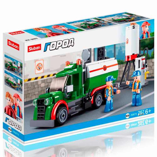 Конструктор  Город Бензовоз Sluban M38-B0878 фото 4