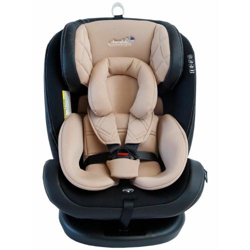 Автокресло детское Amarobaby ST-3 Isofix класс D бежевый