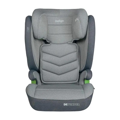 Автокресло Indigo Defender I-Size IsoFix светло-серый 05