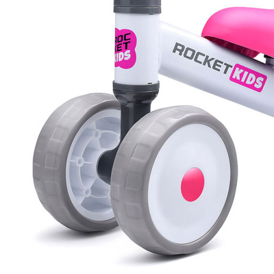 Детский трёхколёсный Беговел Rocket 134-WT белый 5