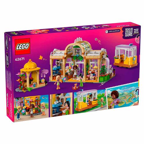 Конструктор Lego Friends 42671 Зеленое кафе и магазин цветов фото 5