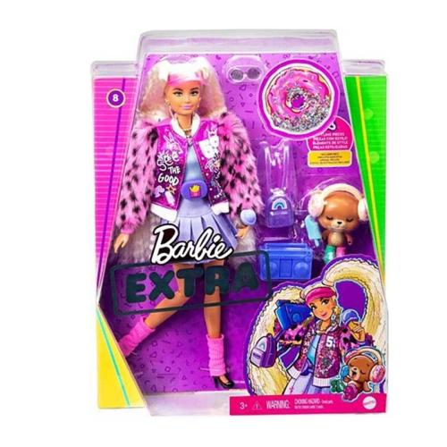 Кукла Barbie Экстра Блондинка с хвостиками Mattel GYJ77 фото 2