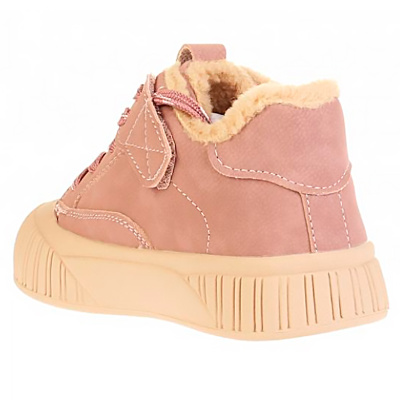 Ботинки для девочки Baden KPW049-011 розовые 3