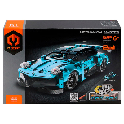 Конструктор Гоночная Машина и Мотоцикл 2в1 iM.Master 5829IMM 3