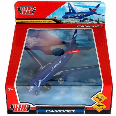 Модель Самолет Почта инерционный 18.5 см Технодрайв 1792842-R2 3