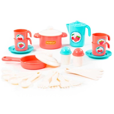 Набор игрушечной посуды Настенька Полесье 79930 4