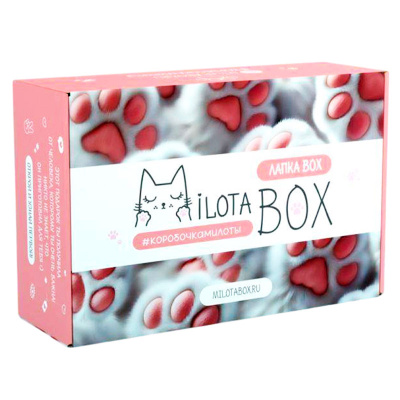 Подарочный набор MilotaBox Лапка Box iLikeGift MB135 2
