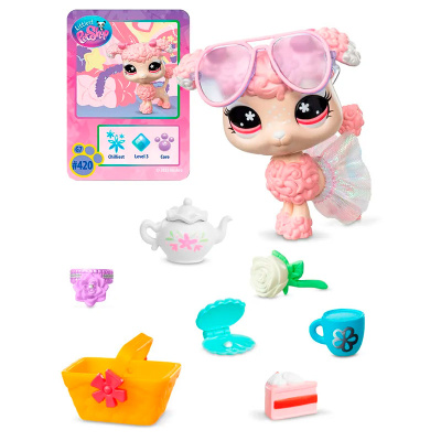 Игровой набор Littlest Pet Shop Стиль Пудель Hasbro 01057_LPS 3