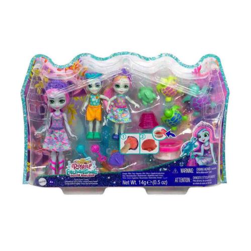Набор игровой Семья Черепашек с аксессуарами Enchantimals Mattel HCF95 фото 3