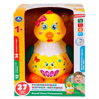 Развивающая игрушка Курица Несушка Умка 1707B043-R