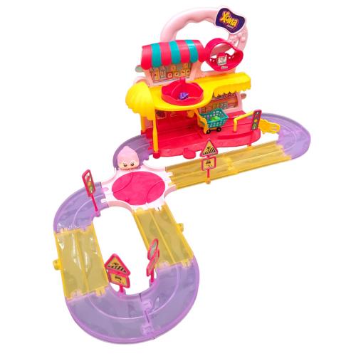 Игровой набор Хома Дома Хомамаркет с флокированным питомцем 1Toy Т24300