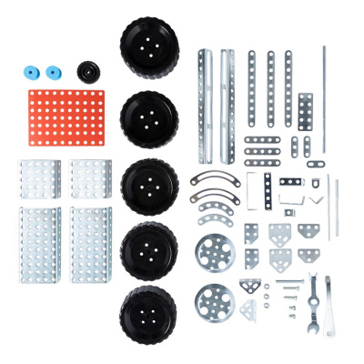 Конструктор металлический Джип 5 в 1 420 деталей Десятое королевство 05847 2