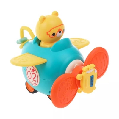 Развивающая игрушка 3 в 1 Самолётик Жирафики 939943 01
