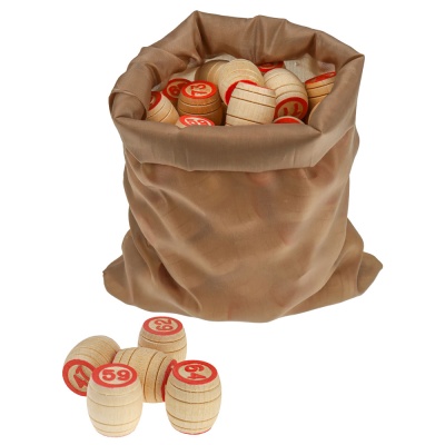 Настольная игра Русское Лото в деревянном сундучке Miland ИН-3551 3