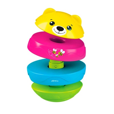 Музыкальный мячик-пирамидка Мишутка Азбукварик 2