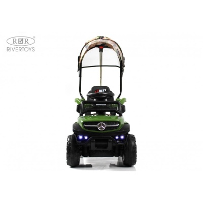 Детский электромобиль RiverToys G005GG зелёный