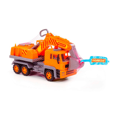 Автомобиль экскаватор Алмаз 2 инерционный Полесье 87911 4