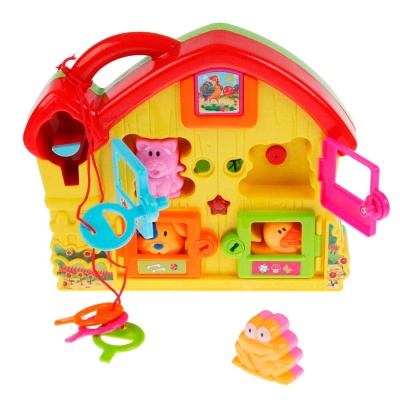Развивающая игрушка Домик с ключами Умка 0712M071-R