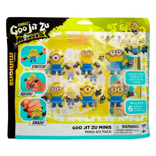 Игровой набор тянущихся фигурок Миньоны GooJitZu 41952