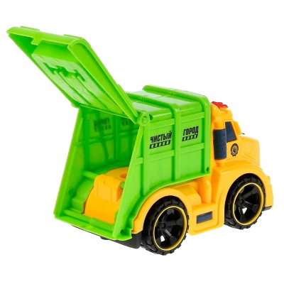 Инерционная машинка Мусоровоз Технопарк A6633-3R