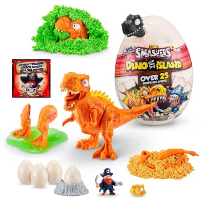 Игровой набор Smashers Dino Island Большое яйцо Zuru 7487
