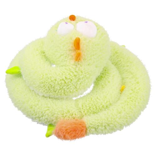 Мягкая игрушка Змейка светло-зелёная 100 см Relana RL24102-100 фото 5