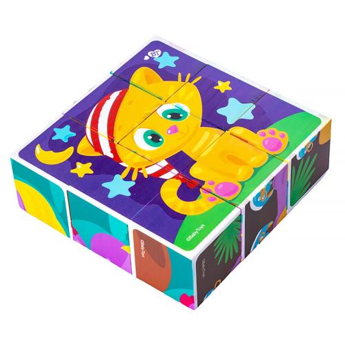 Кубики Малышам 9 штук Baby Toys Десятое королевство 05495 фото 2