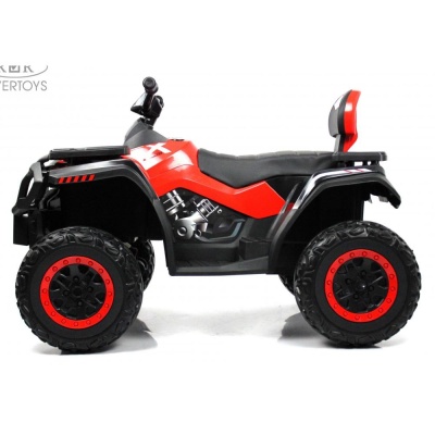 Детский электроквадроцикл 4WD RiverToys T001TT красный