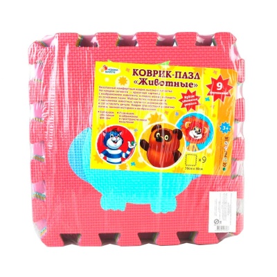 Коврик-пазл Союзмультфильм Животные Играем Вместе D18592A-CRT 2