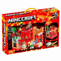 Конструктор Майнкрафт My World Сражение за огненную крепость 528 деталей LB+ LB616