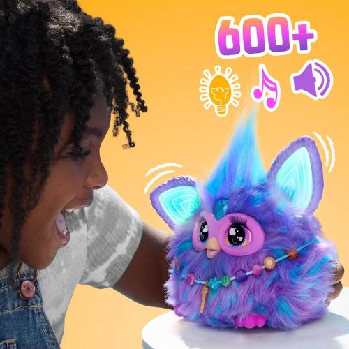 Интерактивная игрушка Furby Purple Hasbro F6743 фото 4