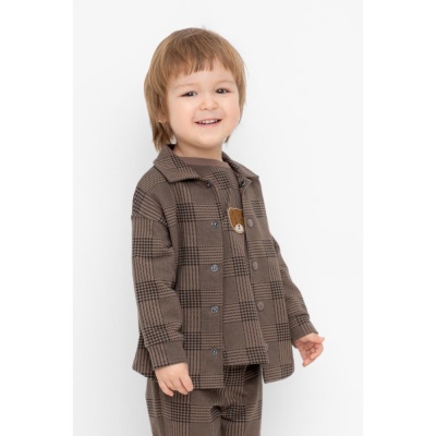 Рубашка Crockid КР 302565 сосновая кора 05