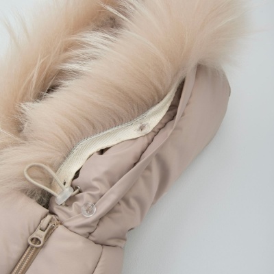 Комбинезон зимний Дивини-1 KinderLitto 885(Зима-Д1)-8 капучино 03