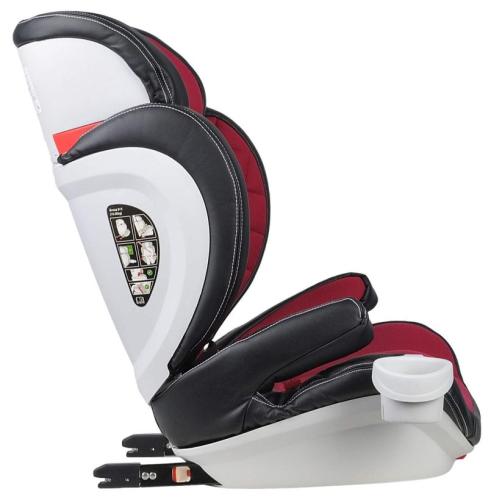 Автокресло детское Farfello Costa YB802A Burgundy/black фото 4